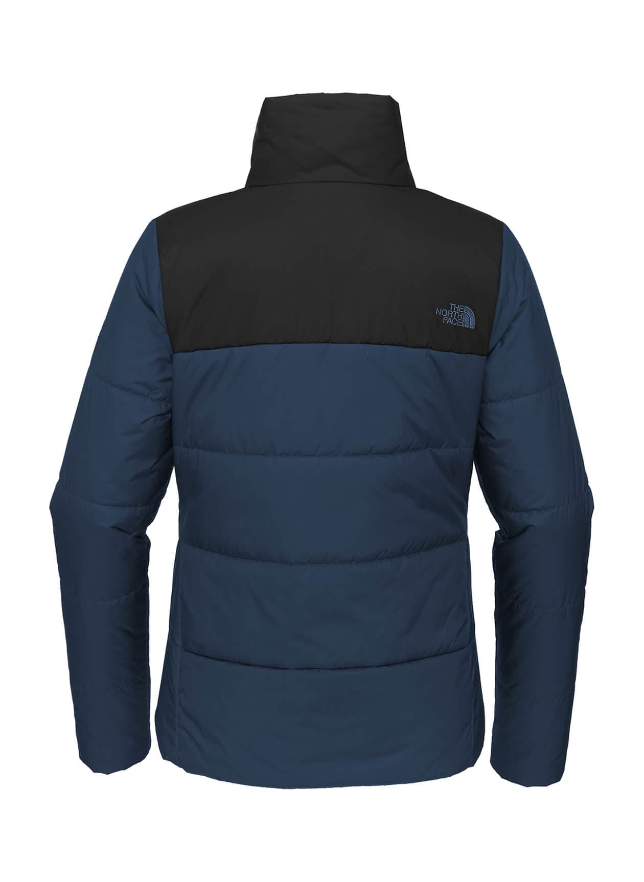 The North Face Women's Chest Logo Everyday Insulated Jacket - Navy LG