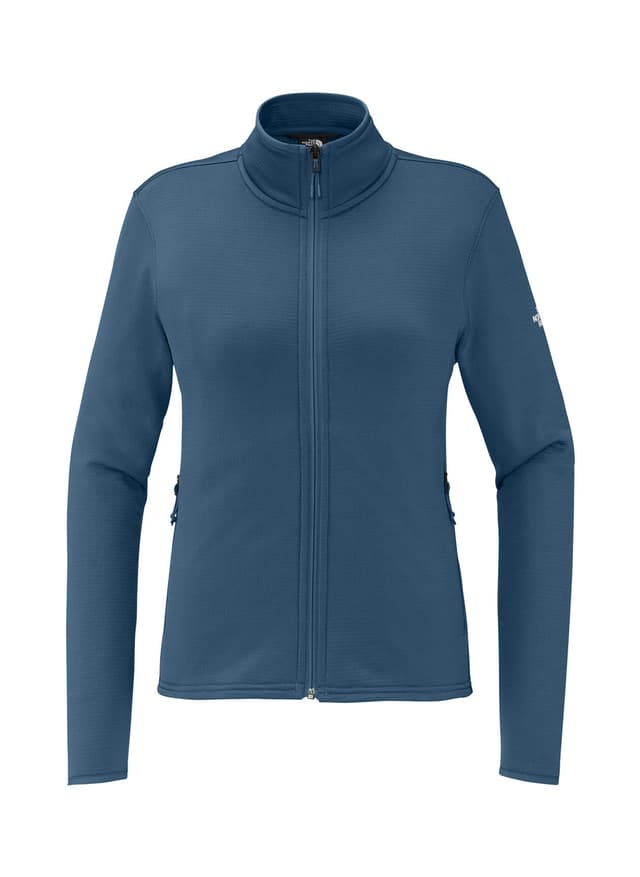 The North Face Women's Aim Full-Zip Fleece Jacket - Blue LG