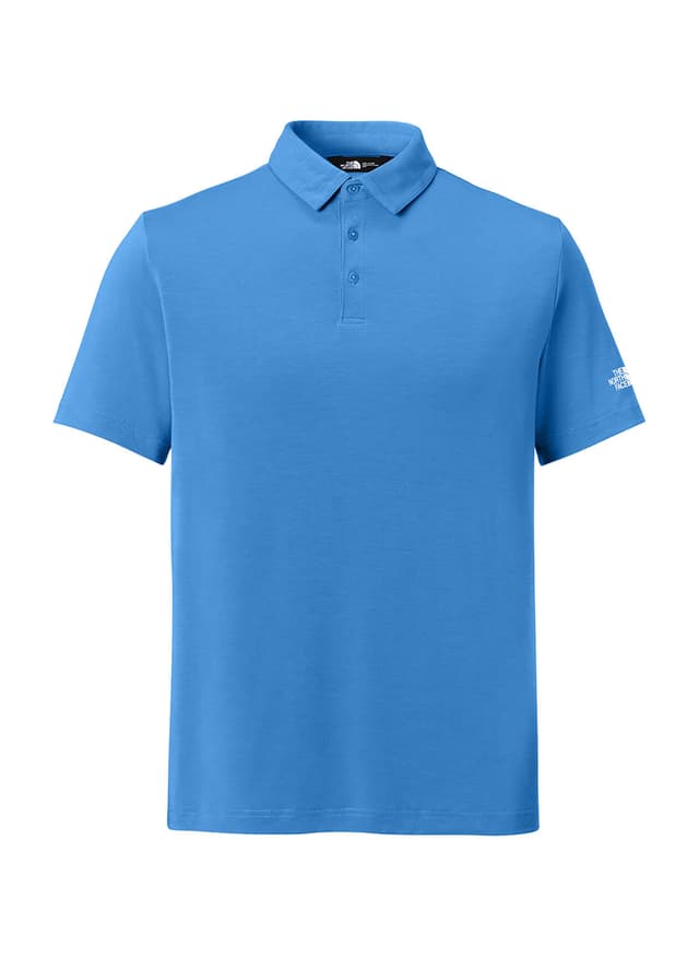The North Face Men's Canyon Crest Polo - Cyan 3XL