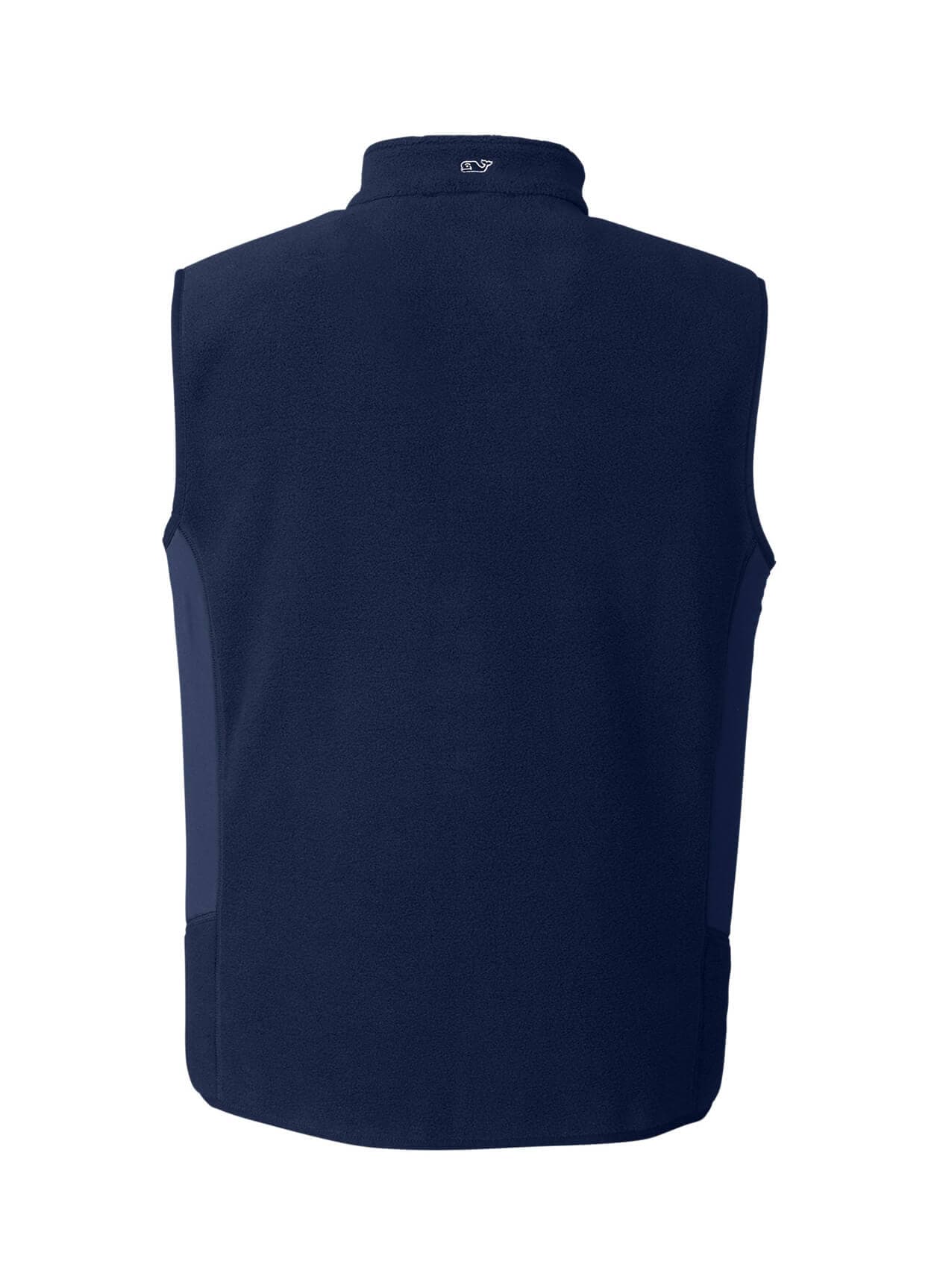 Vineyard Vines Men's Harbor Fleece Vest - Light Grey LG