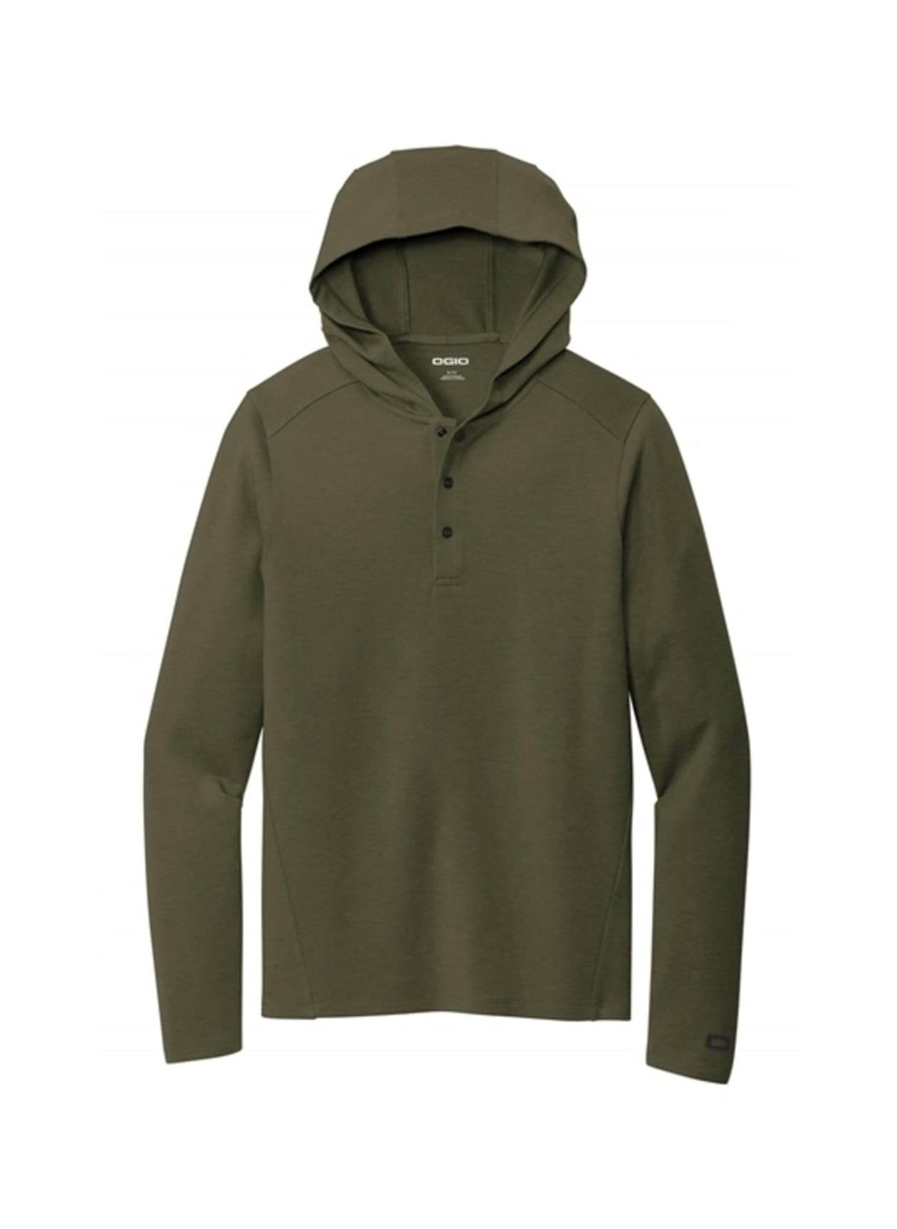 OGIO Men's Luuma Flex Hooded Henley
