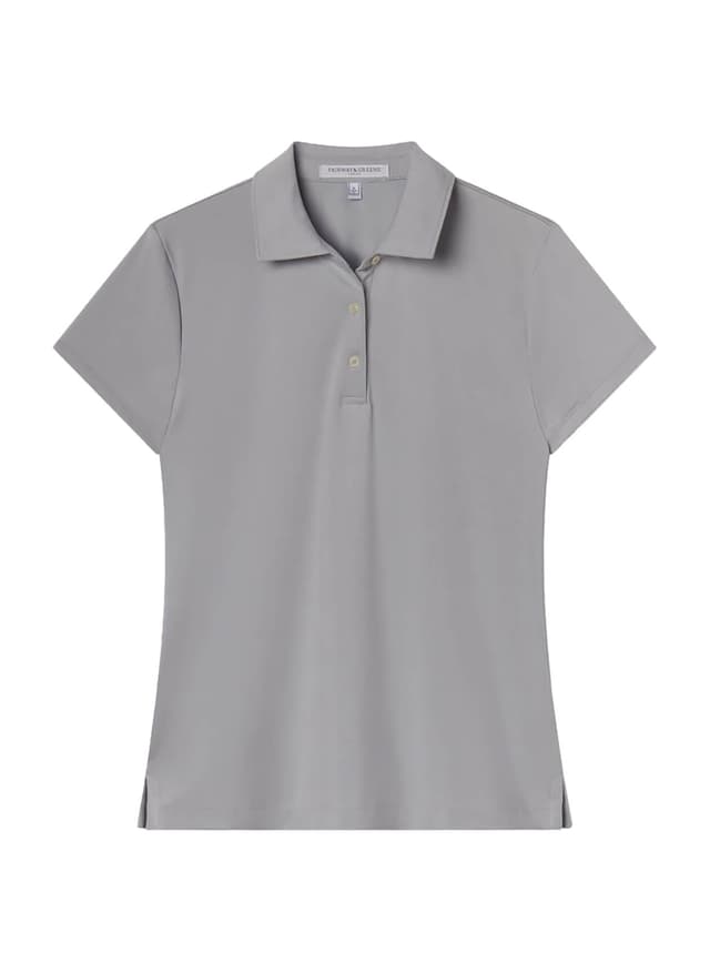 Fairway & Greene Women's Carole Polo - Light Grey LG