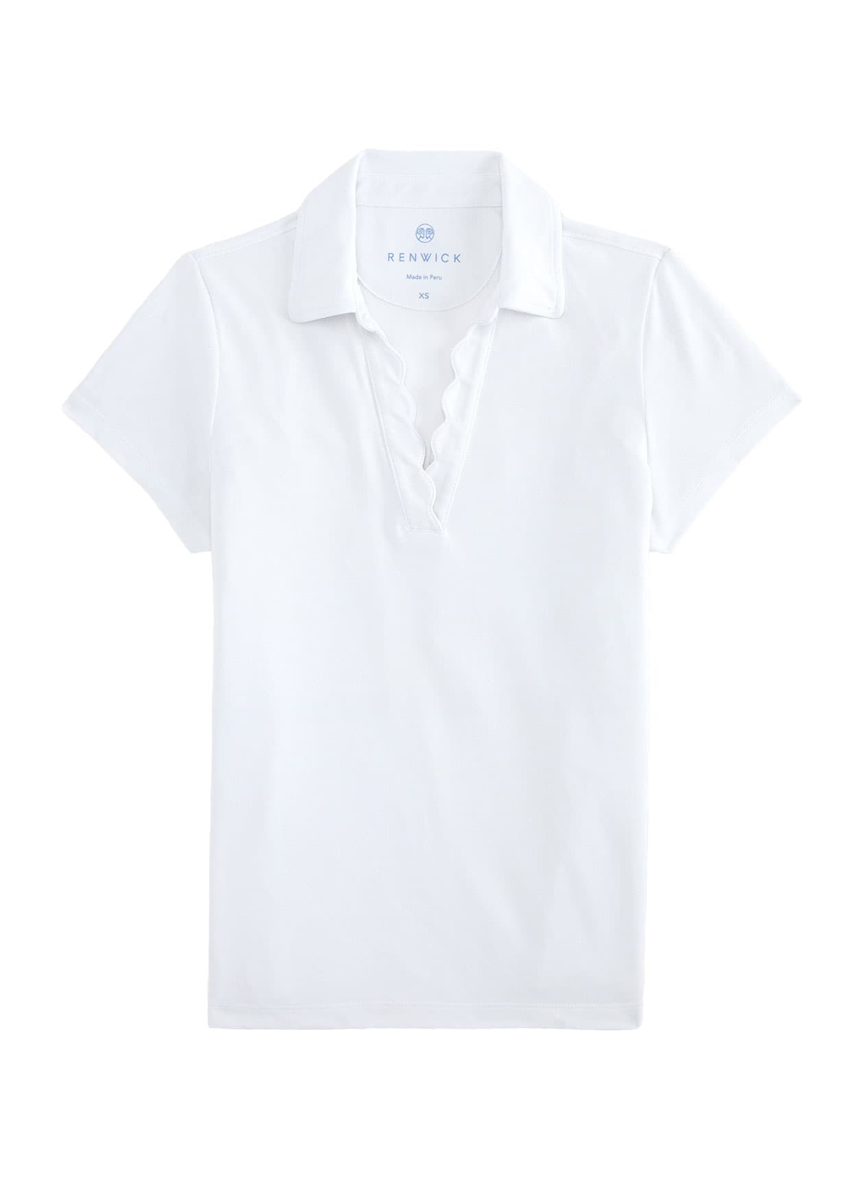 Renwick Women's Scallop Performance Polo