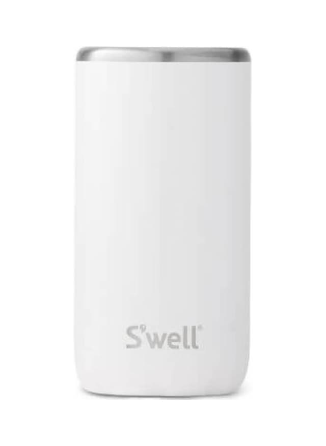 S'well 12 oz Slim Chiller - White MISC