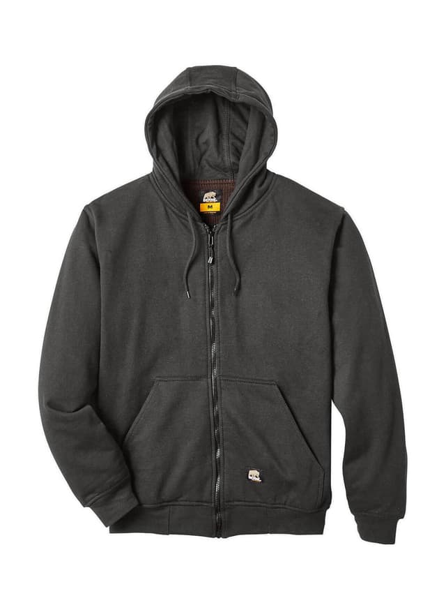Berne Men's Heritage Thermal Lined Sweatshirt - Dark Grey 3XL