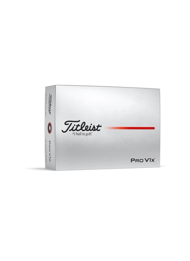 Titleist Pro V1x Golf Balls 2025 - White MISC