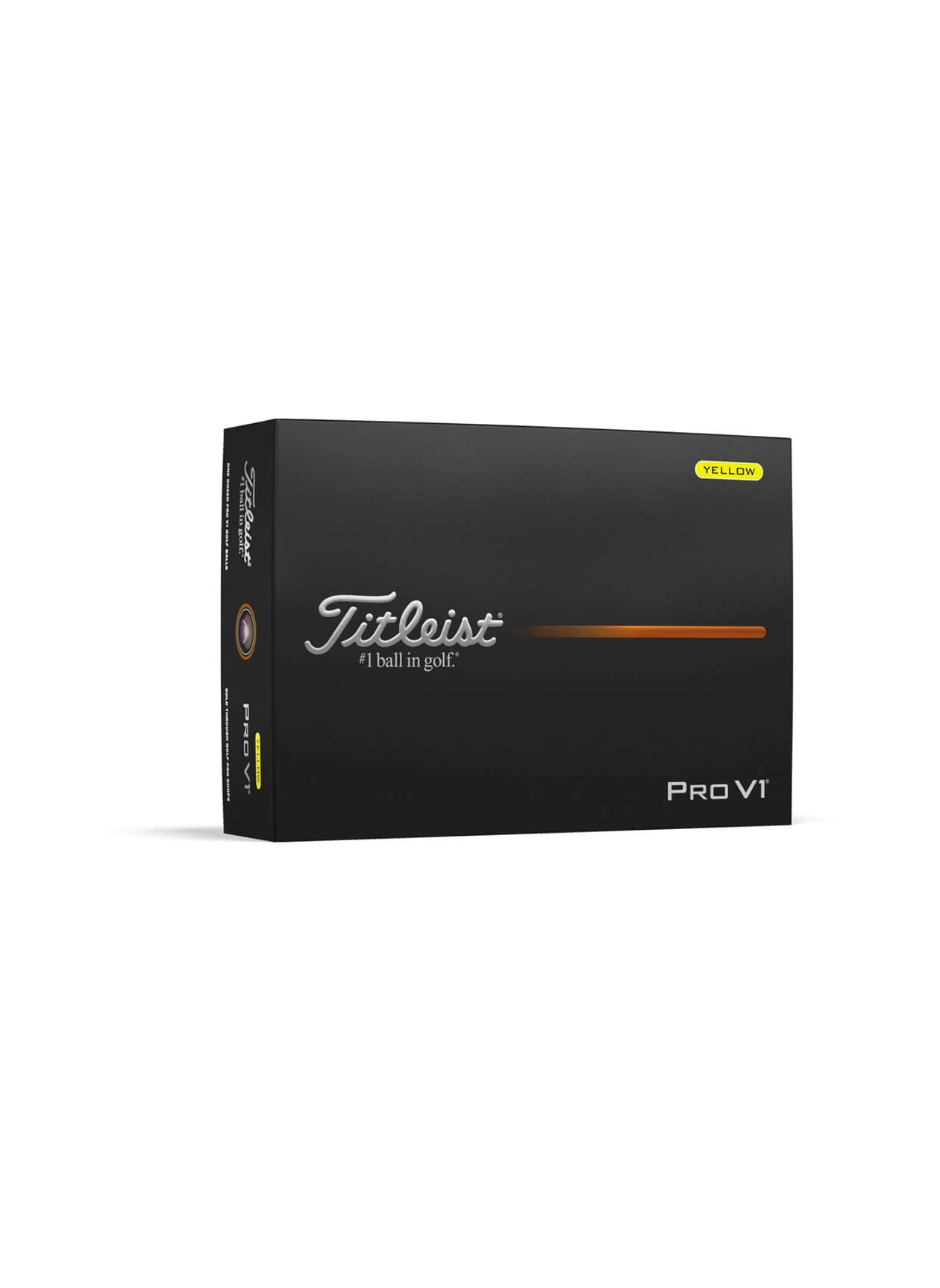 Titleist Pro V1 Yellow Golf Balls 2025