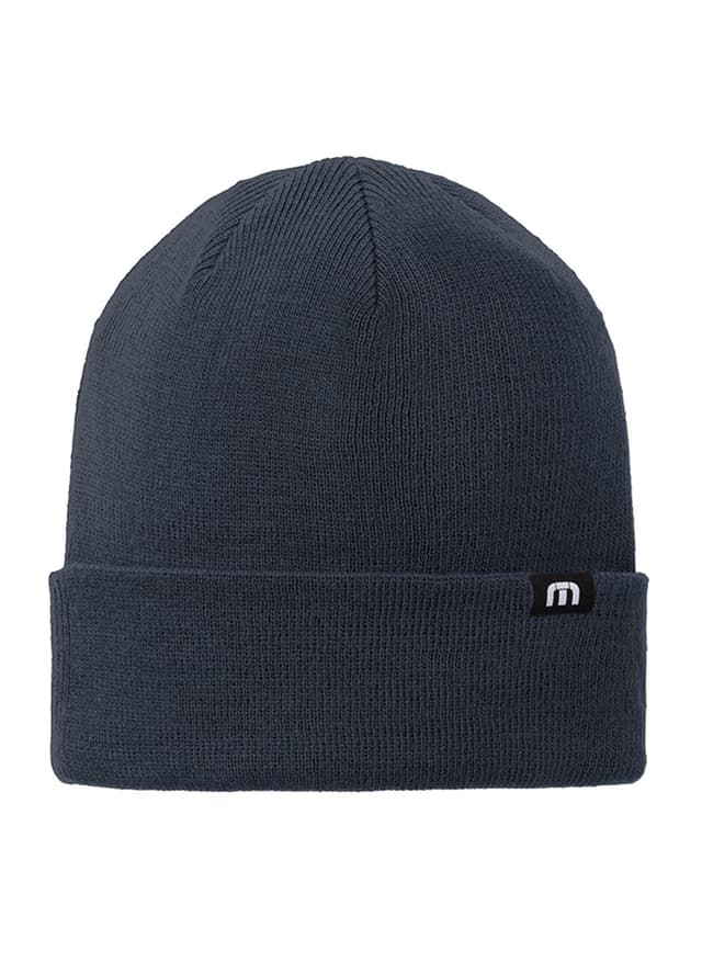 TravisMathew Solid Cuffed Beanie - Navy MISC