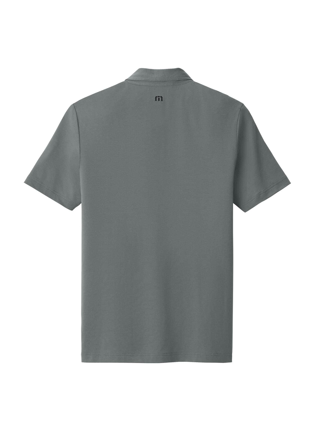 TravisMathew Men's Glenview Solid Polo - Dark Grey 3XL