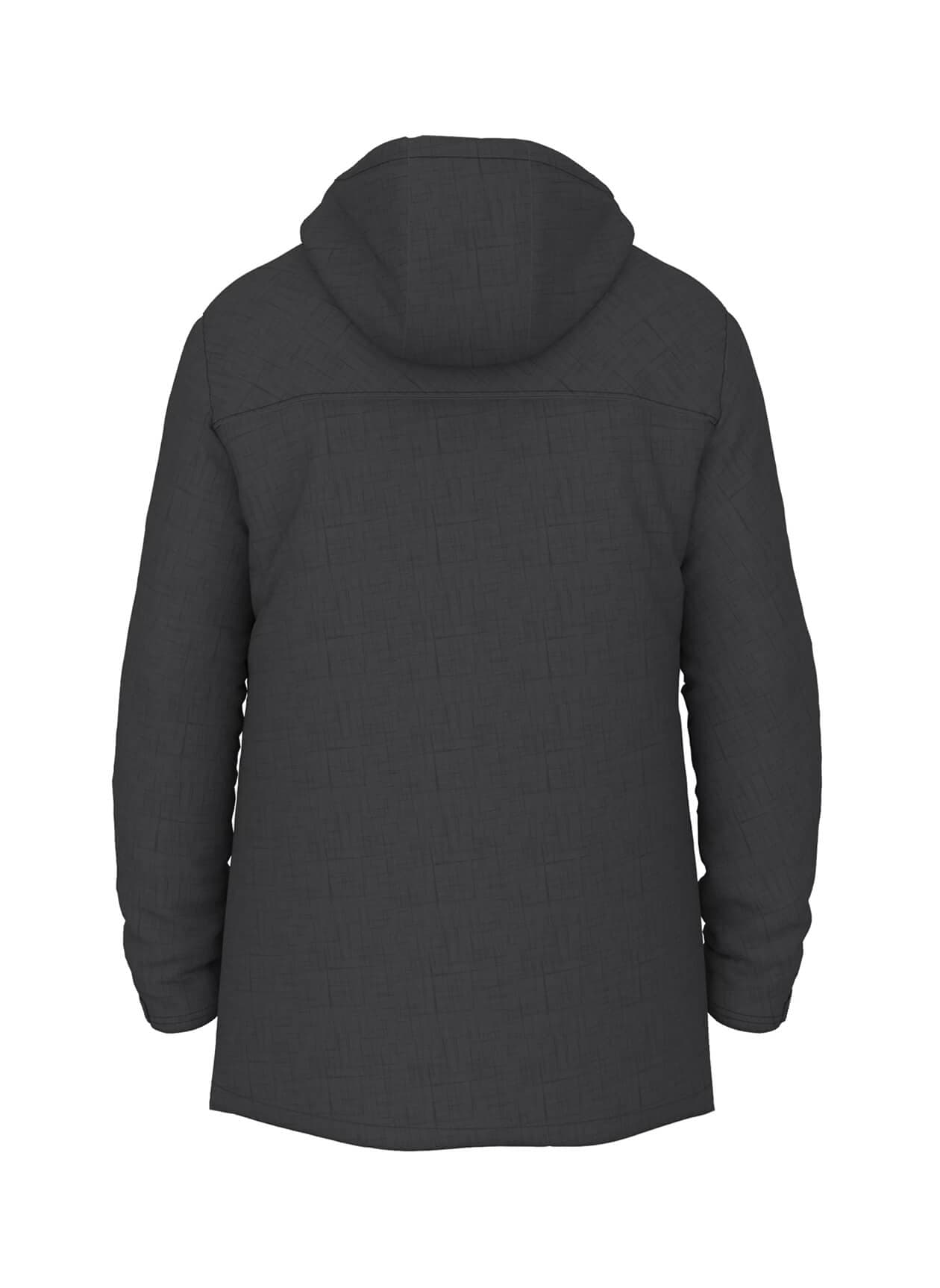 New Balance Men's Stratum Parka - Dark Grey 3XL