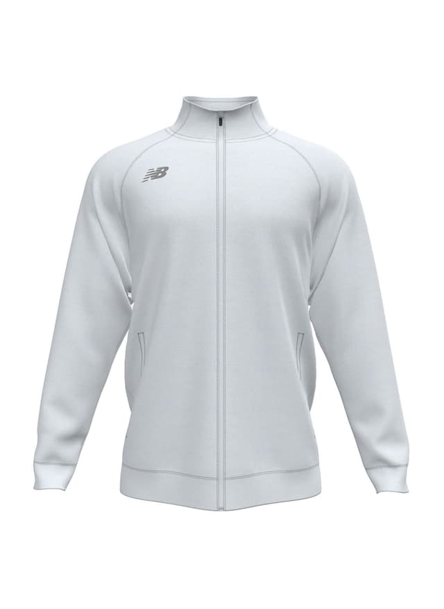 New Balance Men's Knit Training Jacket - White 3XL