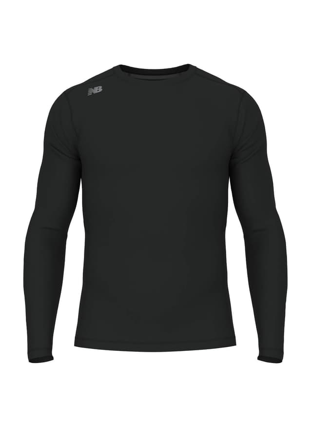 New Balance Men's Pace Long Sleeve Top - Black 3XL