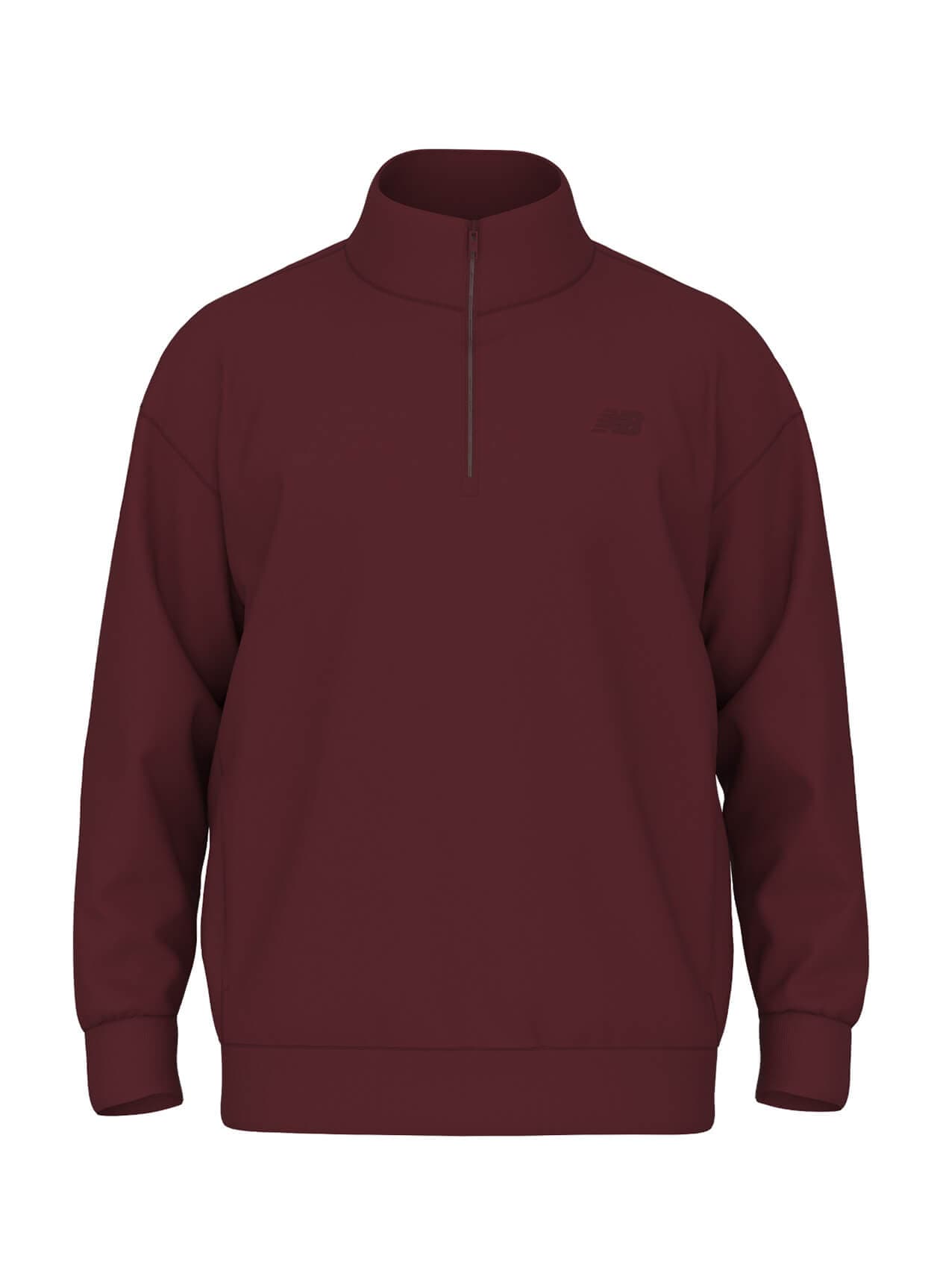 New Balance Men's Team Athletics Fleece Half Zip