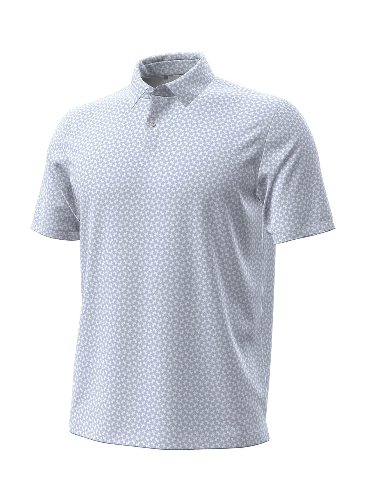 Under Armour Men's T2 Green Heartbeat Print Polo