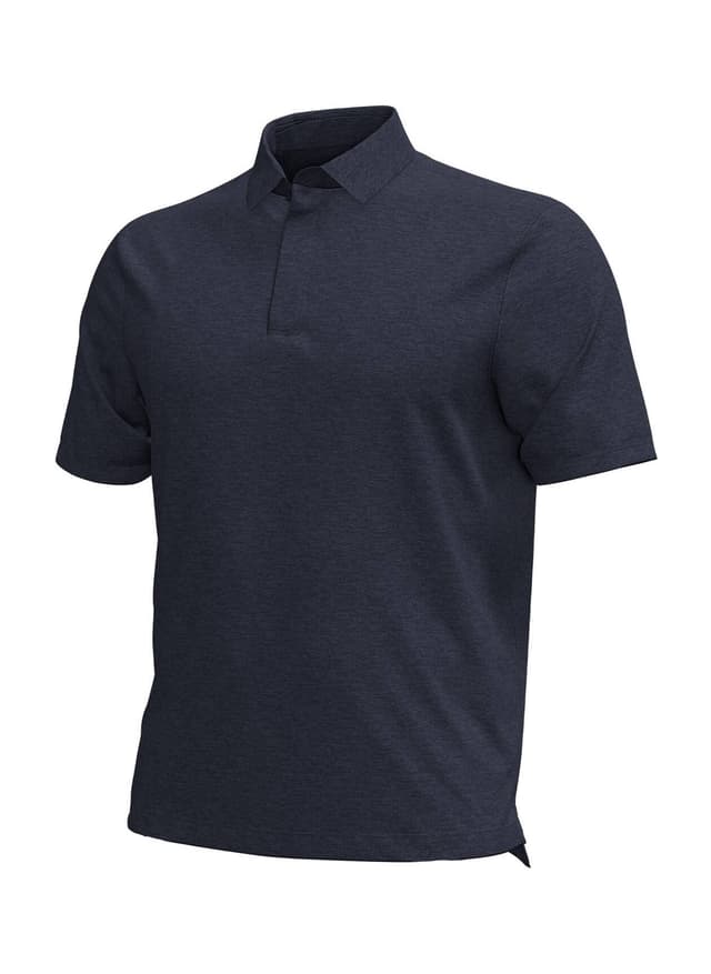Under Armour Men's Aura Heather Polo - Navy 3XL
