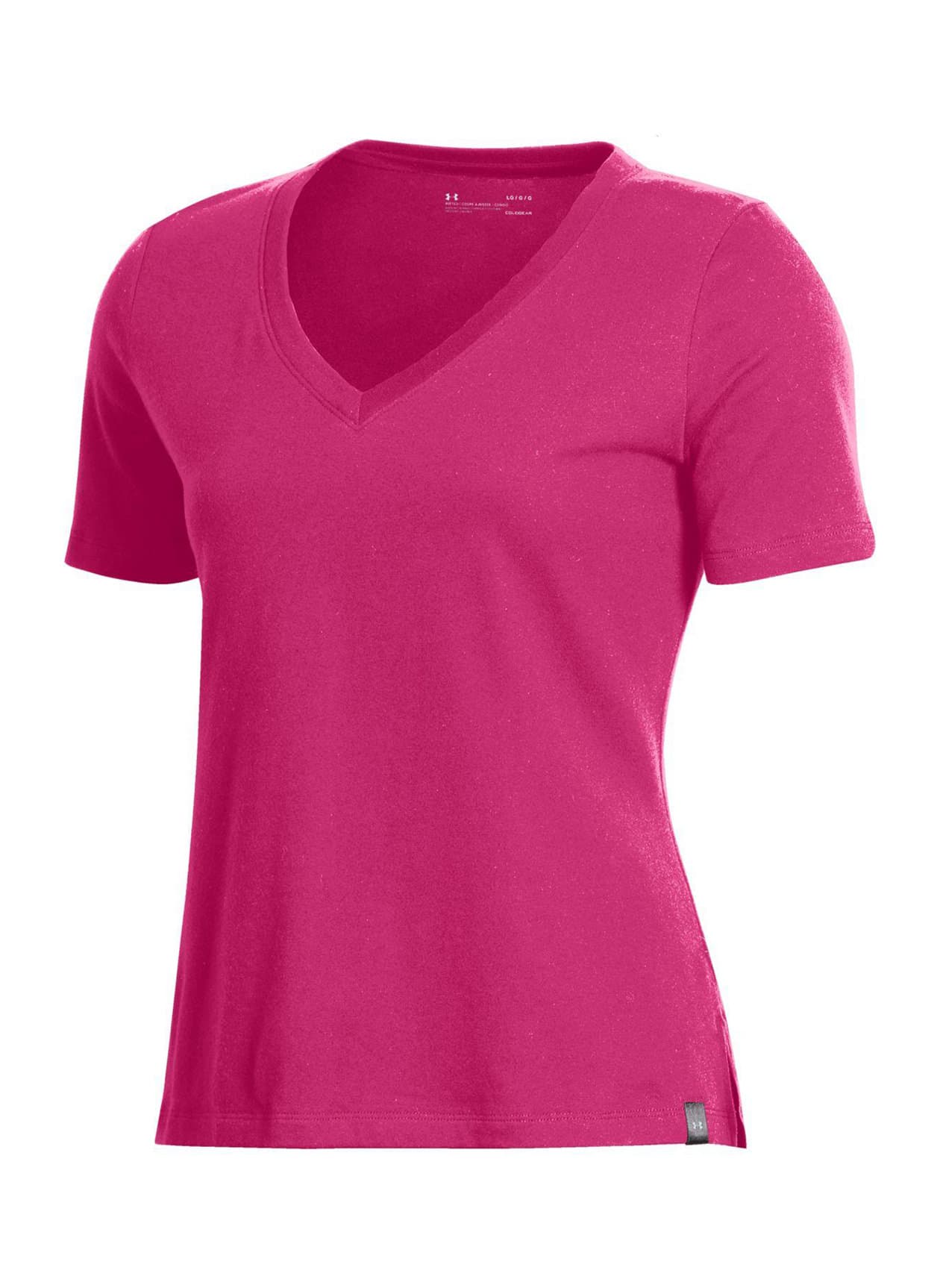 Under Armour Women's Performance Cotton V-Neck T-Shirt
