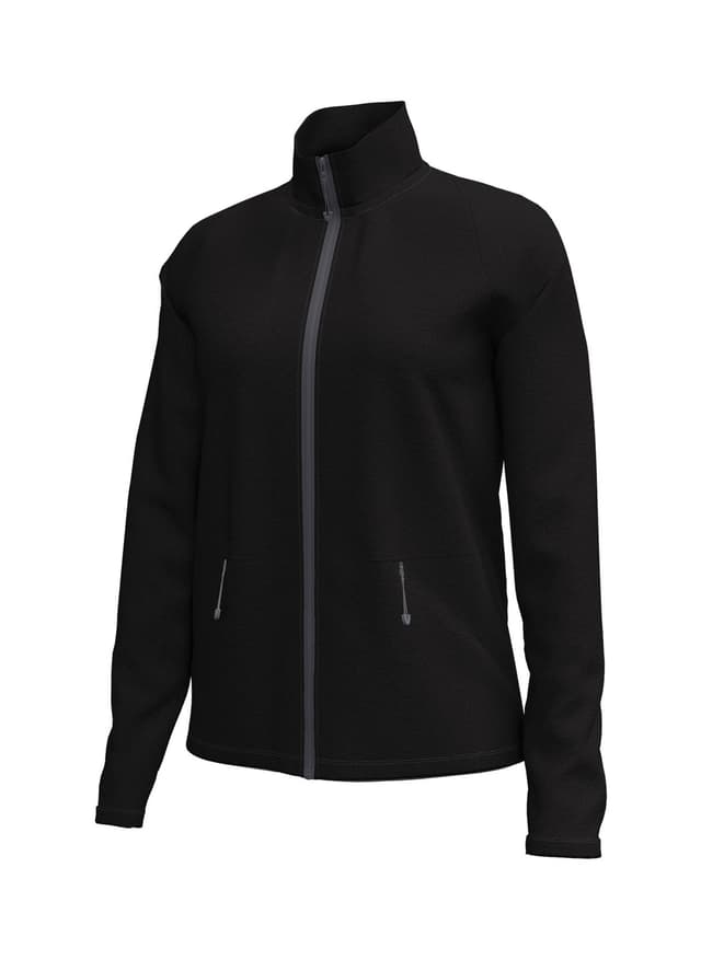 Under Armour Women's Fusion Full-Zip Fleece Jacket - Black LG