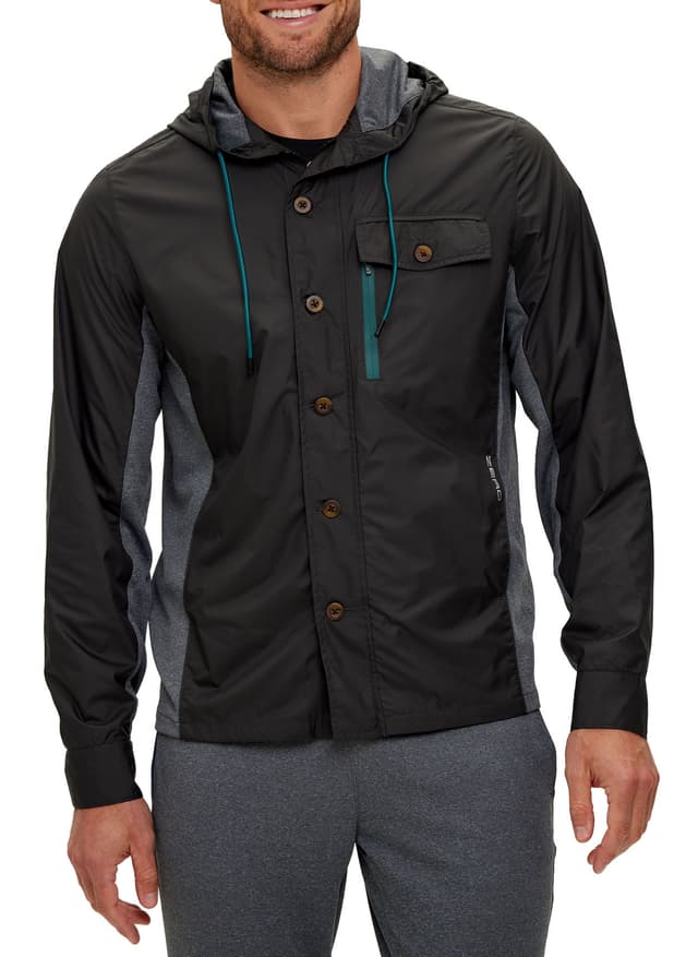 Zero Restriction Men's Eastwood Hoodie - Black LG