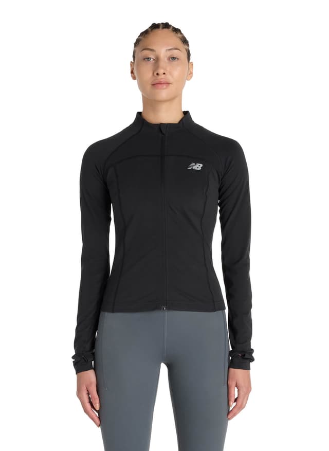 New Balance Women's NB Harmony Fitted Jacket - Black LG