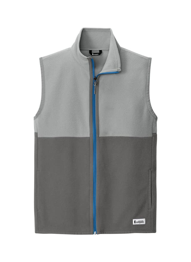 Cotopaxi Men's Amado Fleece Vest - Light Grey,Dark Grey 3XL