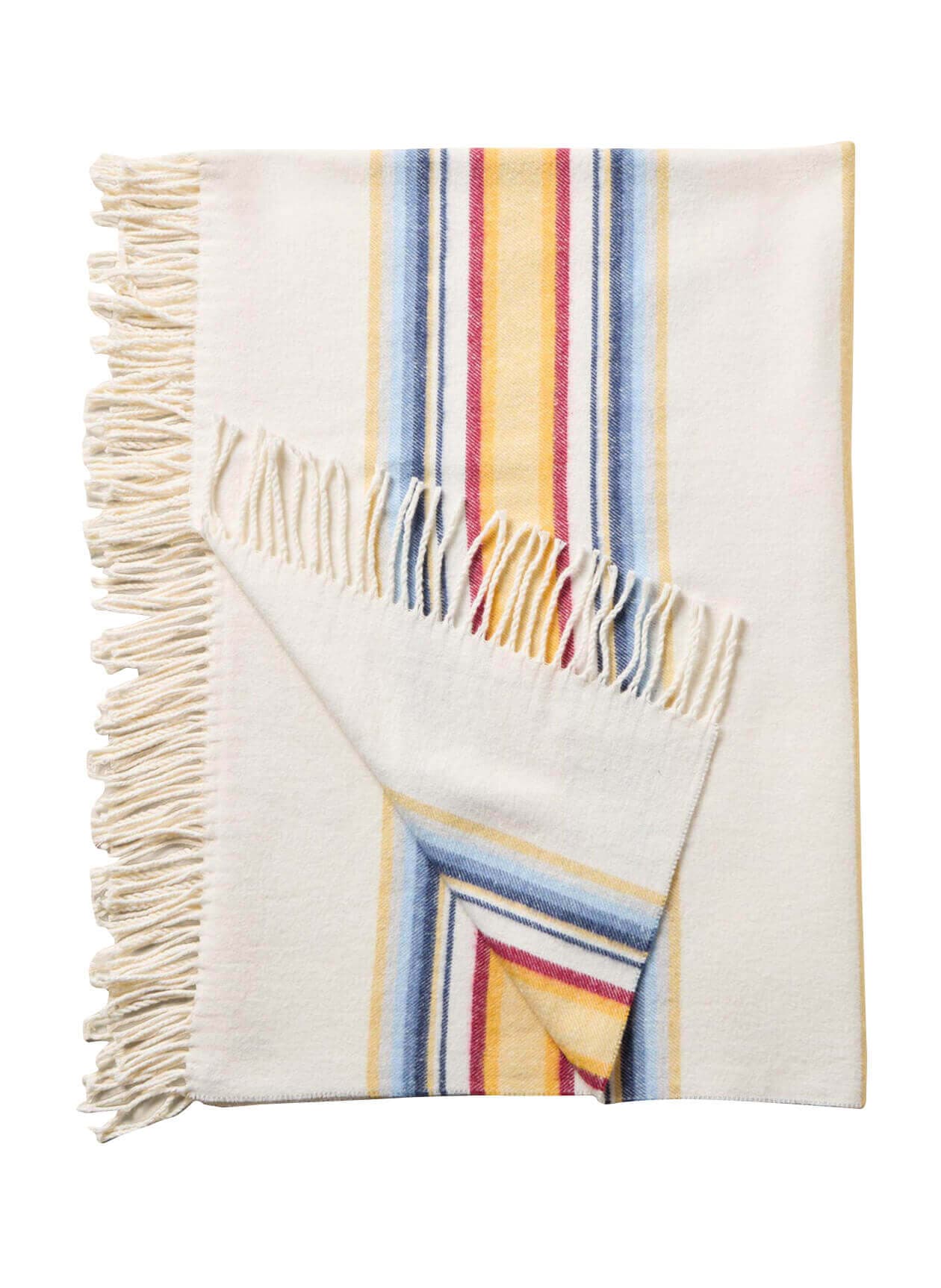 Faherty Brushed Recycled Cotton Blanket