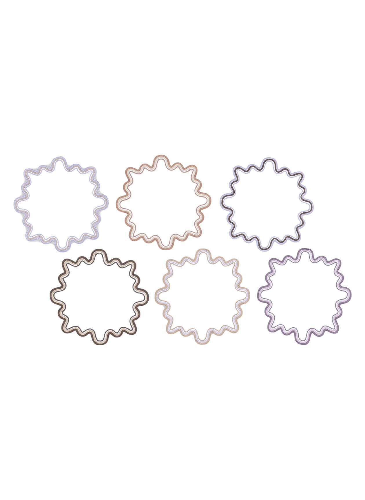 Matouk Wave Cocktail Napkin - Set of 6