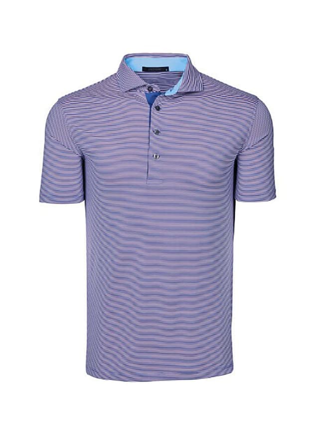 Greyson Men's Saranac Polo SP26 - Pink LG