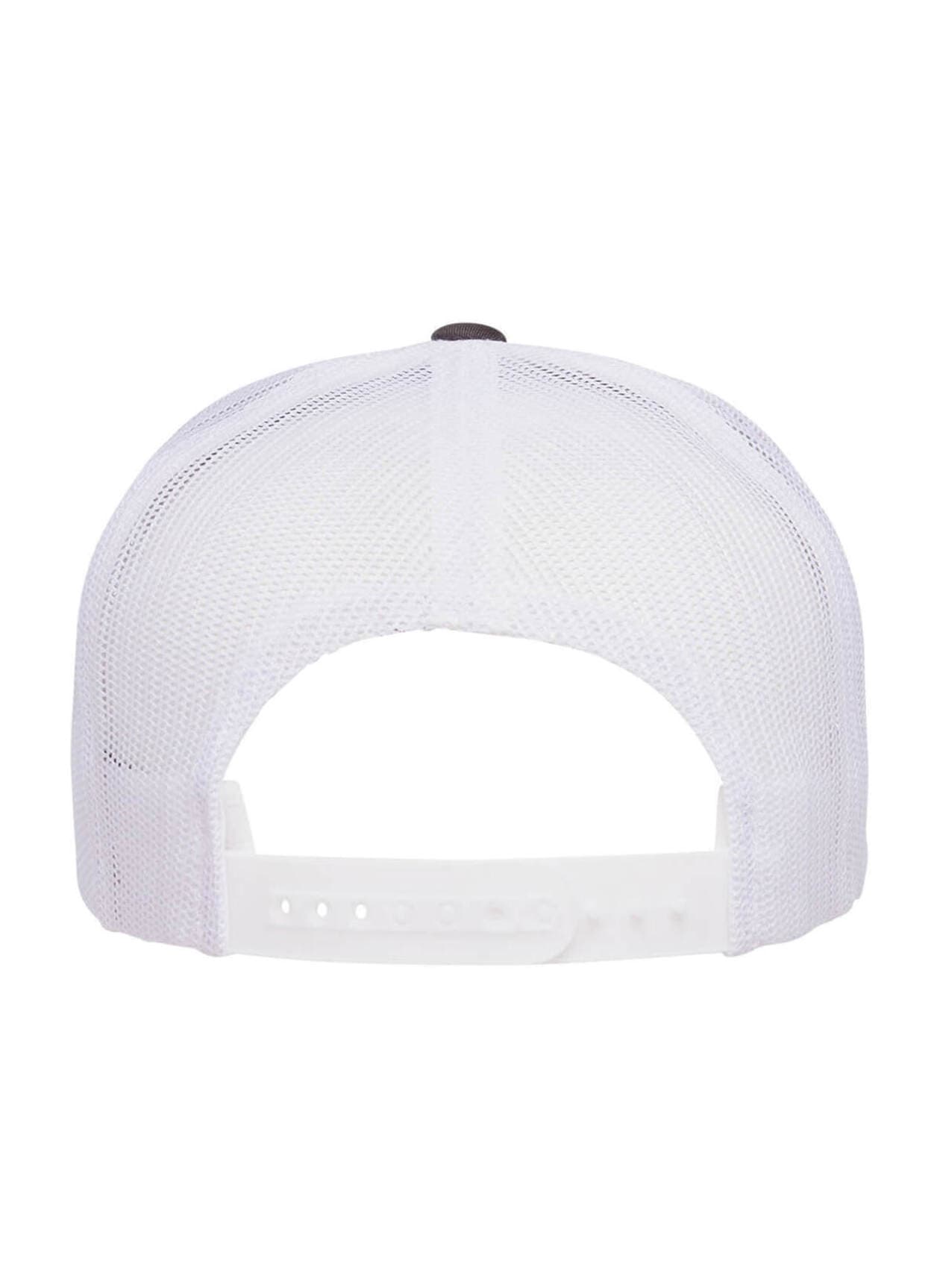 Yupoong 5-Panel Classic Trucker Hat - White,Dark Grey MISC
