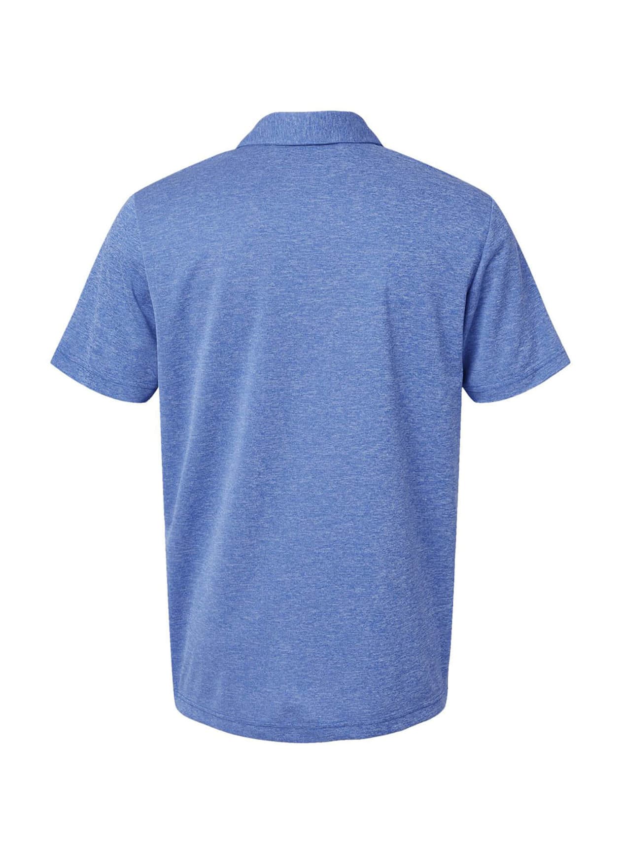Adidas Men's Heathered Polo - Blue 3XL