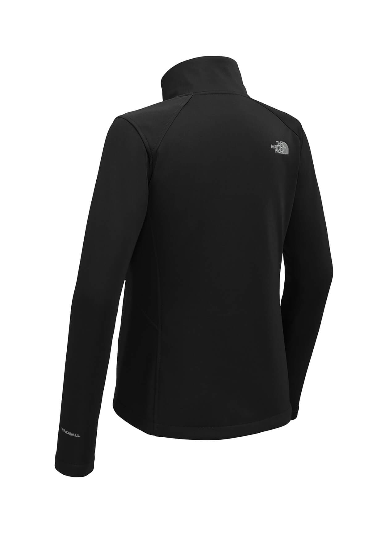 The North Face Women's Chest Logo Ridgewall Soft Shell Jacket - Black LG
